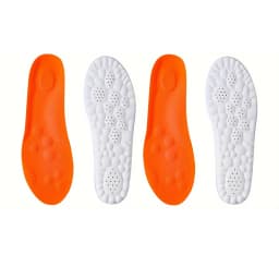 1Pair/2Pairs/4Pairs High Elasticity Latex Sport Insoles Soft Shoe Pads Arch Support Orthotic Insoles Breathable Deodorant Insole