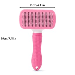 Pet Dog Brush Cat Comb Self Cleaning Pet Hair Remover Brush For Dogs Cats Grooming Tools Pets Dematting Comb Dogs Accessories