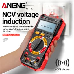 ANENG SZ305 Digital Multimeter Professional AC/DC Voltage Ammeter Capacitor HFE Triode NCV Voltage Induction Electrician Tester