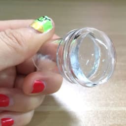 1pc Transparent Silicone Nail Art Stamping Kit French Design For Manicure Plate Stamp Polish Seal Two Side Stamper Scraper Tools