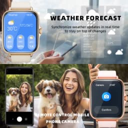1.83'' Waterproof Smart Watch with Message Answer Call Sleep Monitoring Sports Pedometer Information Alerts For iPhone Android