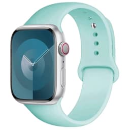 Silicone Band For Apple Watch strap 44mm 45mm 40mm 41mm 42-46mm 49mm sport bracelet iwatch series 11-10-9-8 7 6 5 4 SE-Ultra 2/3