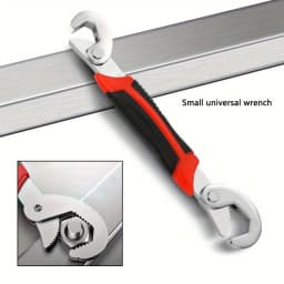 Adjustable Spanner, Universal Wrench,Quick Multi-function,New Grip 6-22mm 1 packs,Universal Opening Wrench