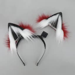 Remote Control Wagging Fox Wolf Tail Automatically Moving Animal Ear Headband Cosplay Prop Accessories Girl's Club Pub Costumes