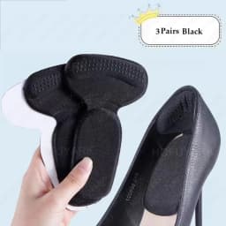 6pcs Heel Pads for Shoes Too Big Adjust Size Sponge Heel Protector Stickers High Heels Pain Relief Inserts Foot Insoles Women