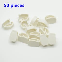 50 PCS Shoelace Buckle Cartoon Shoelace Decoration Accessory Buckle DIY Shoe Flower Base