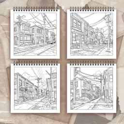 Adult Coloring Book - 30 Sheets Women's Spiral Coloring Book, 8.3x 8.3 Inches, Drawing Book, Birthday Gift, Holiday Party Gift