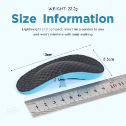 【Xxin】Arch Support Insoles Orthopaedic Insole Sponge High Elasticity Flat Foot Shoe Insoles