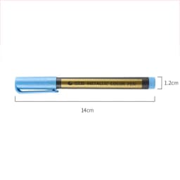 10 Colors Metallic Marker Kawaii Waterproof Permanent Paint Pen Stationery Water-based Color Pen Painting