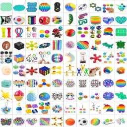 3-50pcs Random Fidget Toys Mystery Gifts Pack Surprise Box 300 Different Fidget Set Antistress Relief Toys for kids