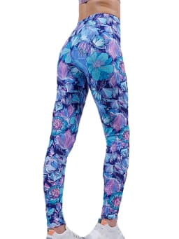 CUHAKCI Graffiti Leggings Floral Patterned Print Leggins For Women Leggings Houndstooth Sale Elastic Design Vintage Leggins W056
