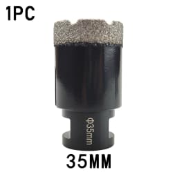 1 Pcs M14 Thread Diamond Dry Vacuum Brazed Drilling Core Bits Set porcelain tiles crowns Drill Granite Marble Hole Saw Tools