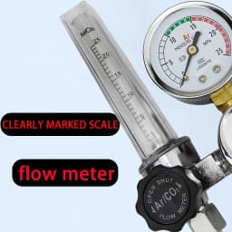 New 2022, CO2 Flow Meter Mig Tig 0-25 MPa, Standard Flow Meter, Welding Device, Argon Pressure Reducer