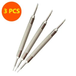 3pcs Metal Watch Band Repair Tool Stainless Steel Bracelet Watchband Opener Strap Replace Spring Bar Connecting Pin Remover Tool