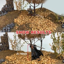 DIY Miniature Leaf 35ml Micro Landscape Leaves Static Model for Bonsai Fairy Garden Decor Sand Table Grass Tufts Accessories