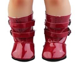 7cm Leather Boots Doll Shoes Clothes Accessories For 43cm Born Baby Doll,American 18Inch Girl,Our Generation Doll,Toys For Girls