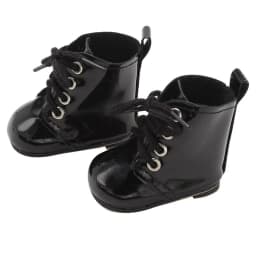 7cm Leather Boots Doll Shoes Clothes Accessories For 43cm Born Baby Doll,American 18Inch Girl,Our Generation Doll,Toys For Girls
