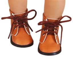 7cm Leather Boots Doll Shoes Clothes Accessories For 43cm Born Baby Doll,American 18Inch Girl,Our Generation Doll,Toys For Girls