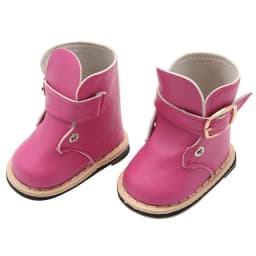 7cm Leather Boots Doll Shoes Clothes Accessories For 43cm Born Baby Doll,American 18Inch Girl,Our Generation Doll,Toys For Girls