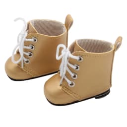 7cm Leather Boots Doll Shoes Clothes Accessories For 43cm Born Baby Doll,American 18Inch Girl,Our Generation Doll,Toys For Girls