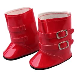 7cm Leather Boots Doll Shoes Clothes Accessories For 43cm Born Baby Doll,American 18Inch Girl,Our Generation Doll,Toys For Girls