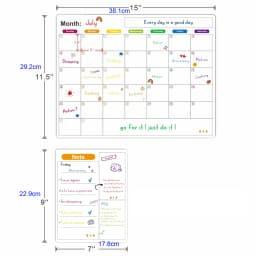 Magnetic Calendar For Fridge Monthly Weekly Planner Calendar Table Dry Erase Whiteboard Fridge Sticker Message Board Menu