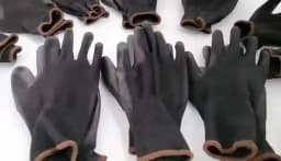 10-50 Pairs of Nylon PU Gloves Safety Work Gloves Repair Special Gloves Palm Coated Gloves Carpenter Repair Worker Supplies