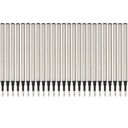 3/20 PCS Metal Refills 0.5mm for Roller Ballpoint Pen Business Pen Ball Pen Refills 11cm Length Office School Supply Stationery
