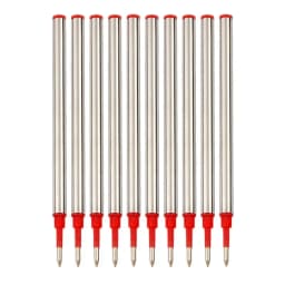 3/20 PCS Metal Refills 0.5mm for Roller Ballpoint Pen Business Pen Ball Pen Refills 11cm Length Office School Supply Stationery