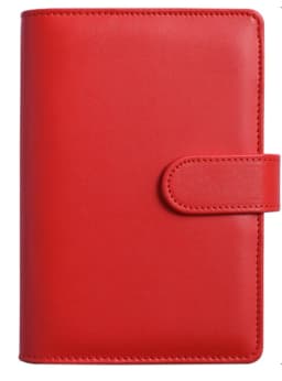 A5 Macaroon Color PU Leather DIY Binder Photocards Collect Book Diary Agenda Planner DIY Cover Album Stationery