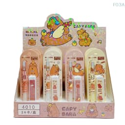 1Set Cartoon Kawaii Capybara Mechanical Pencil Set Cute School Office Writing Tools Creative Cartoon Pencils Stationery Gifts