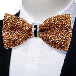 Shinny Rhinestone Diamond Bow Tie Pre-tied Bowknot for Wedding Prom Tuxedo Suits Black Red Green Butterfly Gift for Men