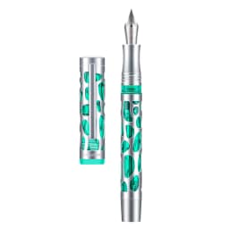 Asvine V169 Vacuum Filling Fountain Pen Luxury Elegant Transparent Acrylic Skeleton Hollow Carved Writing Supplies Stationery