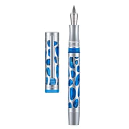 Asvine V169 Vacuum Filling Fountain Pen Luxury Elegant Transparent Acrylic Skeleton Hollow Carved Writing Supplies Stationery