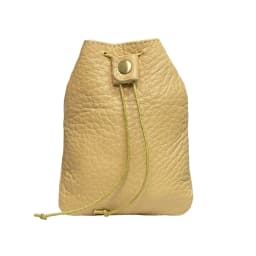 New Cow Leather Women's and Men's Drawstring Change Vintage Coin Bag Headphone Strap Purse Storage Bag For Man And Woman