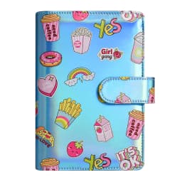 New A6 Cute Laser Money Budget Planner Binder Zipper Envelopes Cash Envelopes For Budgeting Money Organizer For Budget Binder