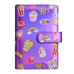 New A6 Cute Laser Money Budget Planner Binder Zipper Envelopes Cash Envelopes For Budgeting Money Organizer For Budget Binder