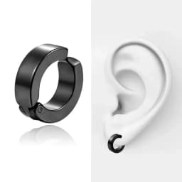 Anime Chainsaw Man Earrings Yoshida Hirofumi Stainless Steel Ear Bone Clip for Women Men Cosplay Jewelry Accessories