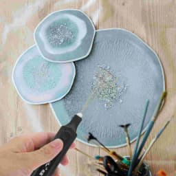 Portable Pigment Mixer Electric Blender For Paint Resin Stirrer Epoxy Supplies Painting Tools Brush Set Handheld Device With