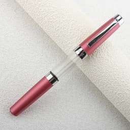 Press Type Ink Suction 3024 Fountain Pen EF Nib Olive Green Transparent Barrel for Calligraphy Signature A7555