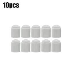 20Pcs Car Tire Tyre Valve Caps with O Rubber Ring Dust Covers Plastic Black Grey Red Stem Valve Caps for Cars Motorcycles Bike
