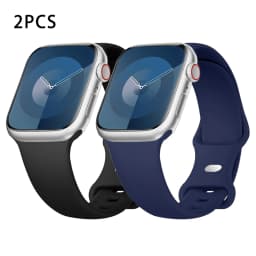 Silicone Strap for Apple Watch Bands 40mm 44mm 46mm 45mm 49mm Correa Bracelet iWatch Series Ultra 4 3 2 7 8 9 SE 10 11 12 Band