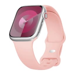 Silicone Strap for Apple Watch Bands 40mm 44mm 46mm 45mm 49mm Correa Bracelet iWatch Series Ultra 4 3 2 7 8 9 SE 10 11 12 Band