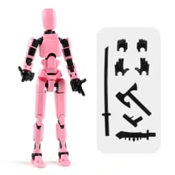 13 Action Figure Titan Multi-Jointed Movable Shapeshift Robot T13 Action Mannequin Character And Dog Figure Toys Gifts
