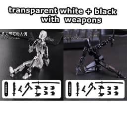 13 Action Figure Titan Multi-Jointed Movable Shapeshift Robot T13 Action Mannequin Character And Dog Figure Toys Gifts