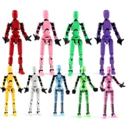 13 Action Figure Titan Multi-Jointed Movable Shapeshift Robot T13 Action Mannequin Character And Dog Figure Toys Gifts