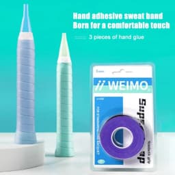 PU Badminton Racket Overgrips Shock Absorption Non-Slip Non-Slip Grip Tape Fishing Rod Multi-color Racquet Sweatband