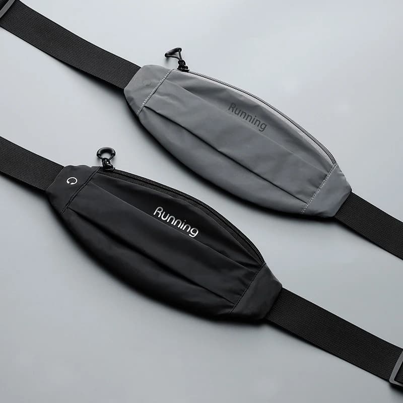 New Mobile Phone Waist Bag, Running Small Waist Bag, Outdoor Sports Waist Bag, Night Running Reflective Waist Bag, Waterproof 7.