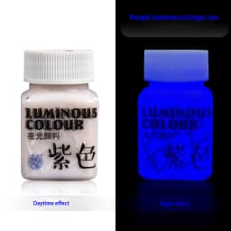 Fluorescent Acrylic Glow In The Dark Paint Brightness Luminous Student Hand Painted DIY Textile Wall Light Absorbing Pigment