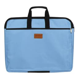 Double Layers Book A4 Document Bag File Folder Holder With Handle Zipper Waterproof Canvas Handbag Business Documents Files Bag